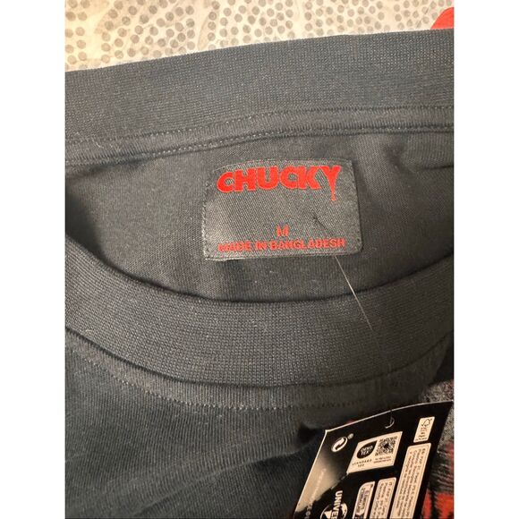 Chucky Graphic T-Shirt Men’s Size M Black Horror Movie Tee Good Guy Shirt - Picture 4 of 4